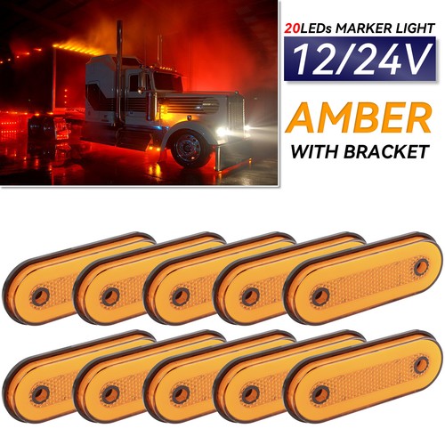 Oval side marker lights led - oval,