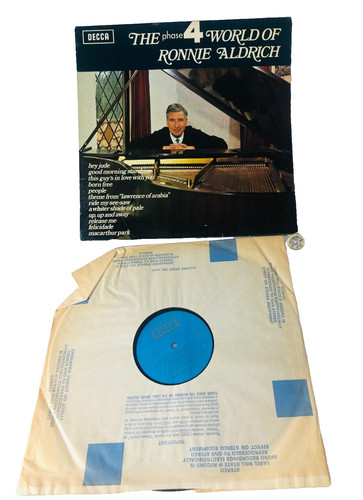 Vinyl record ronnie aldrich - record,