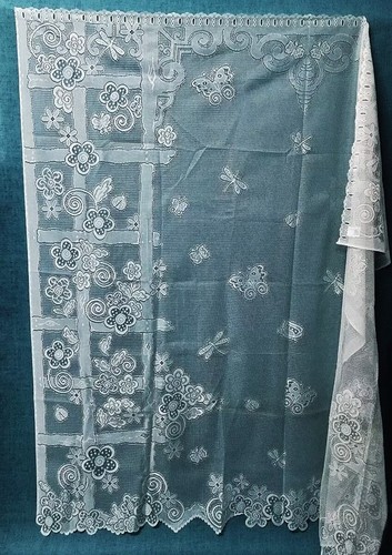Lace shower curtain - lace,