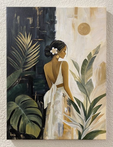 Abstract figure art 12x16 - abstract, 12x16"