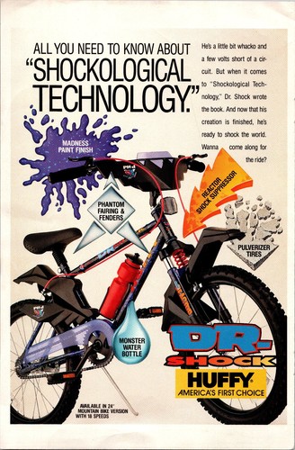 Huffy shock mountain - mountain, bike