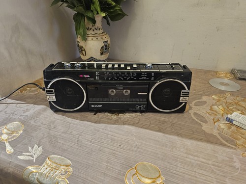 Sharp qt27 vintage boombox - qt27,