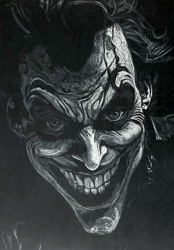 Original joker art pencil - art, &