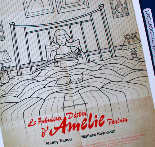 Amilie movie art print poster - amilie,