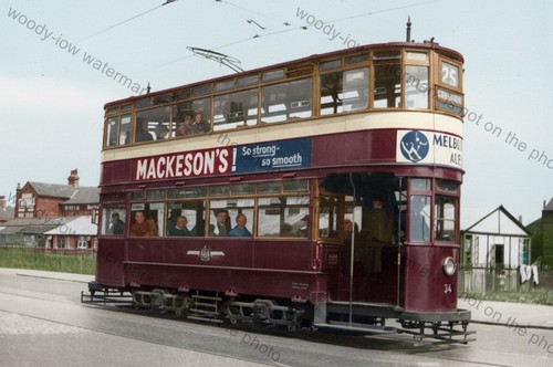 Zc044 leeds tram print - -,