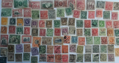 British empire george stamps - empire, v