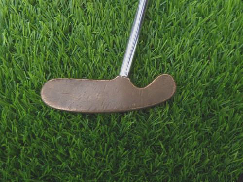 Vintage brass headed putter - vintage,