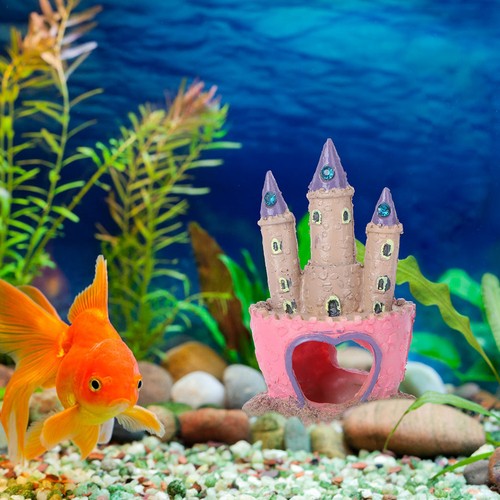 Durable resin cartoon castle - durable,