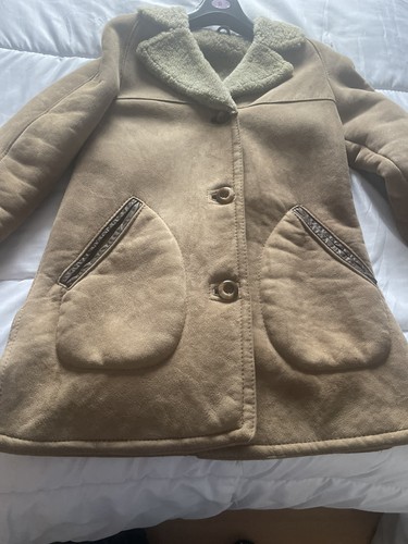 Vintage sheepskin coat - coat, jacket