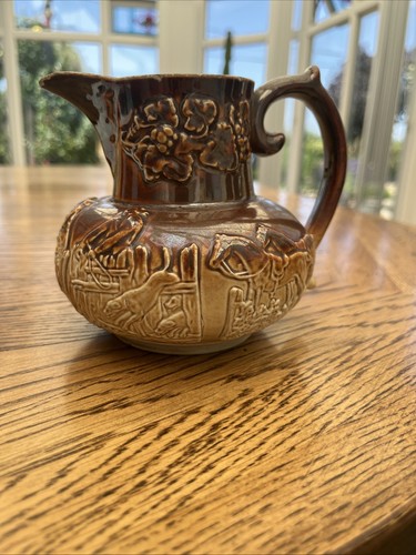 Antique stoneware jug - jug, a