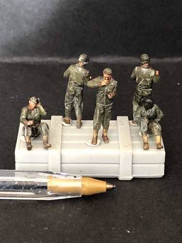Ww2 american soldiers x - 1/72,