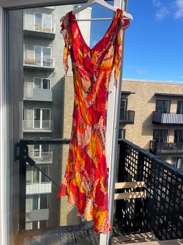 Rene derhy dress vintage midi - rene,