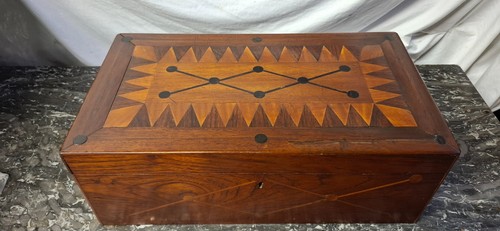 Victorian mahogany inlaid
