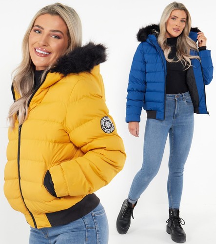 Womens padded puffer jacket - womens,