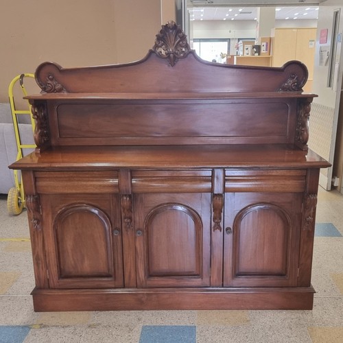 Mahogany chiffonier sideboard - chiffonier,