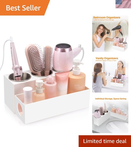 Hair tool organizer with - hair,