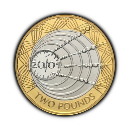 Great britain 2001 2 - 2001,, pounds
