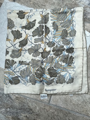 Jacqmar silk square scarf - jacqmar,