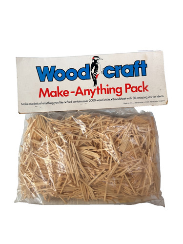 2000 matchsticks wooden - 2000,