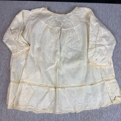 Antique baby dress gown hand - dress,