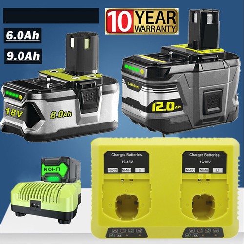 0ah for ryobi 18v - 12.0ah, plus