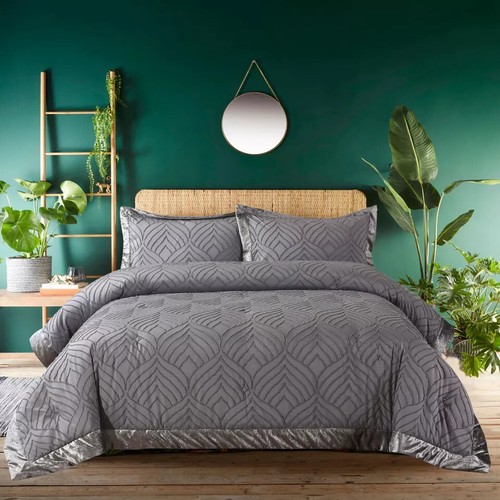 3piece embossed bedspread - embossed,