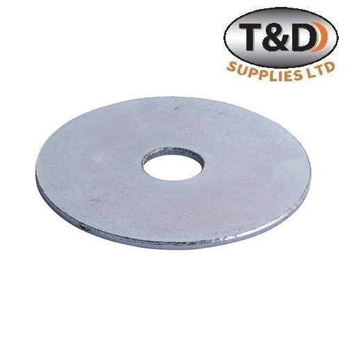 Bzp penny washer m8 - m5, m10