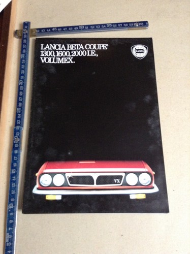 Vintage car leaflet lancia - vintage,