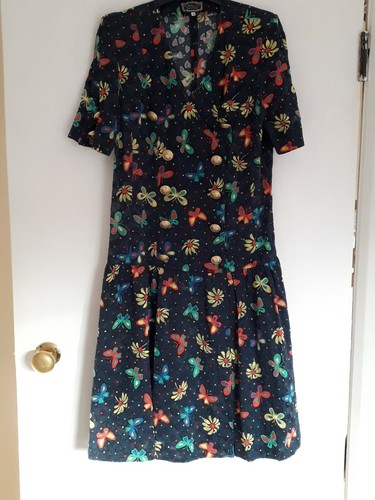Braun co vintage dress - braun,
