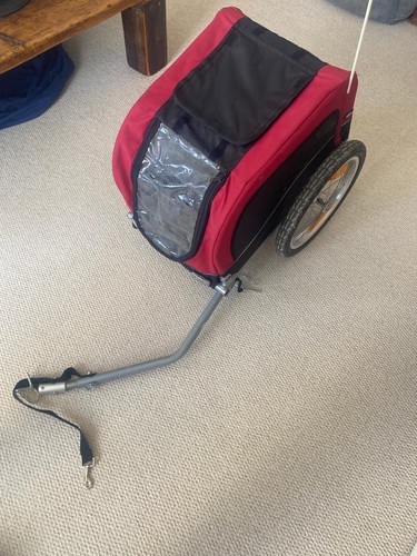 Dog bicycle trailer for pet - dog,