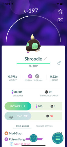 Pokemon trade 944 shroodle - -, #944