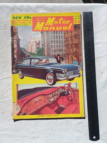1961 motor magazine - magazine, morris