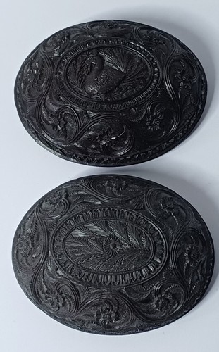 Pair 19th century carved - pair,