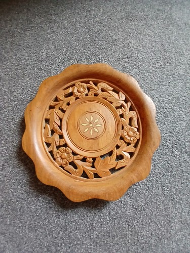 Wooden indian vintage hand - wooden,