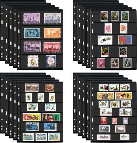 Stamp album pages - pages,,