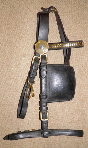 Vintage black english leather - vintage,