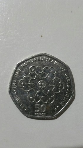 50p coin 2010 - coin, 100