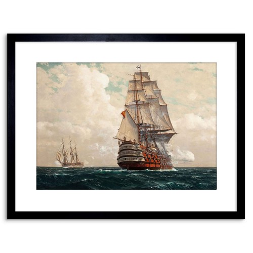 Painting seascape naval diemer - seascape,