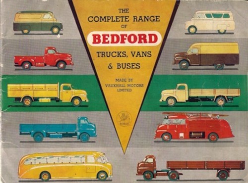 Bedford truck van bus range - bedford, &
