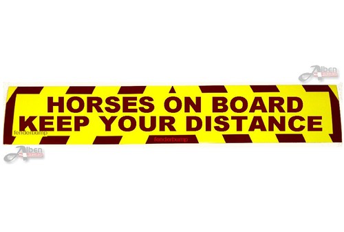 Sticker horses board keep - on,