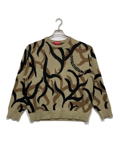 Supreme tribal camo - camo, sweatshirt