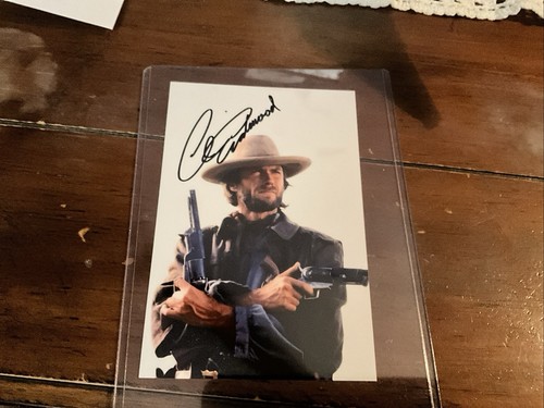 Autographed photo clint - autographed, of