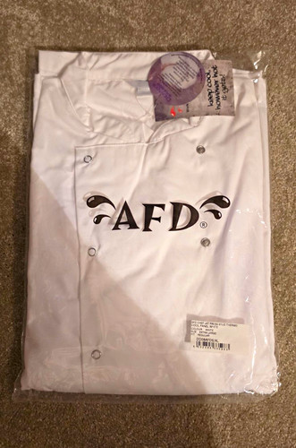 Afd chef jacket white - jacket, long