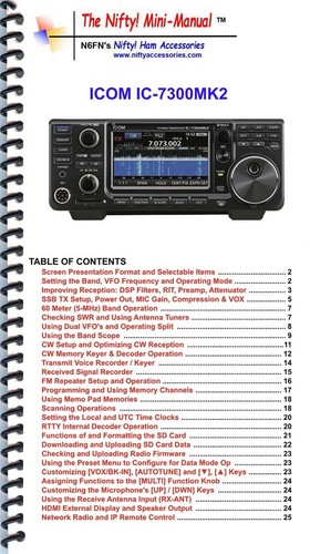 Icom 7300mk2 mini - ic-7300mk2, by