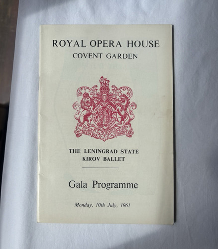 1961 kirov ballet gala - kirov,