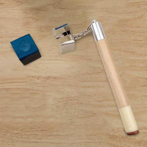 Pool cue chalk holder portable - chalk,
