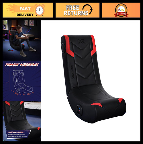 Gaming floor rocker - chair, with