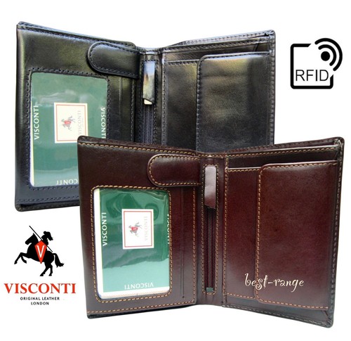 Wallet real leather rfid - real,