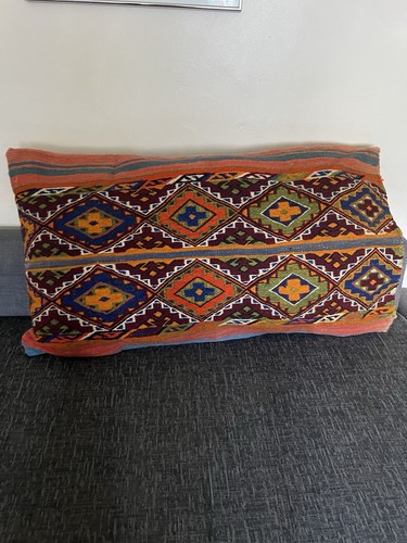 Turkish kilim lumbar cushion - turkish,