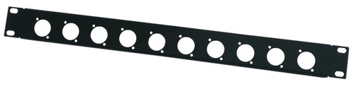 Rack panel xlr d - 10, type
